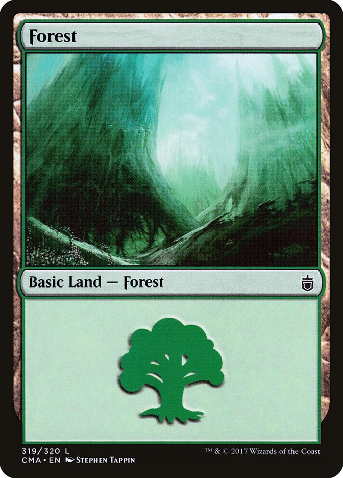 Forest (319) [Commander Anthology] | Clutch Gaming