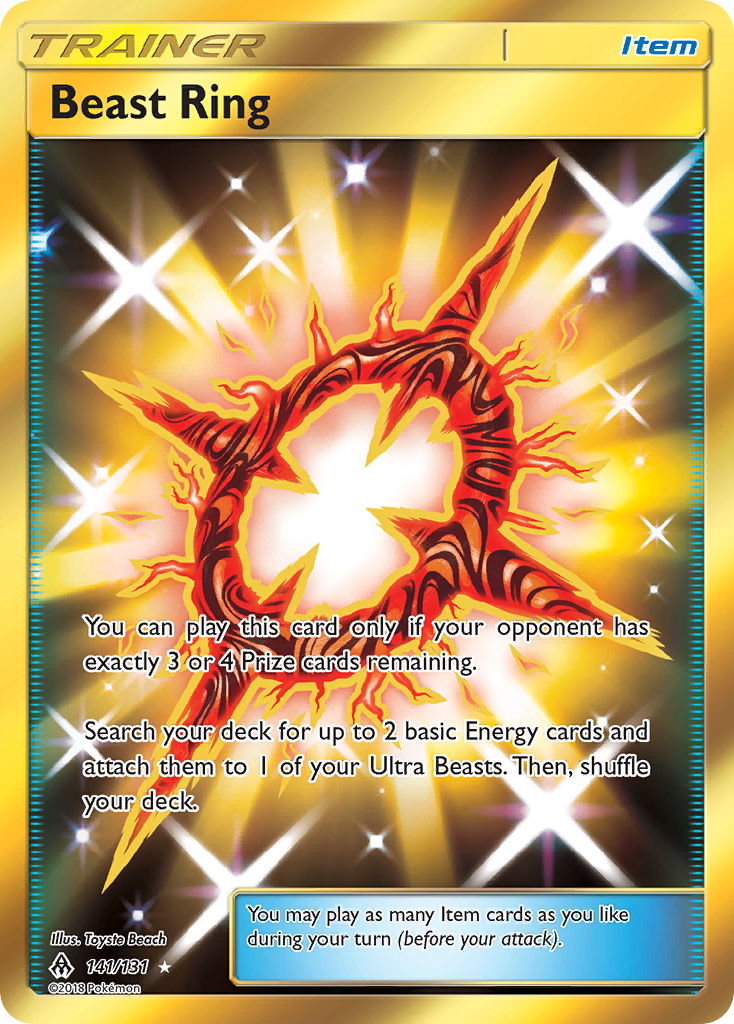 Beast Ring (141/131) [Sun & Moon: Forbidden Light] | Clutch Gaming