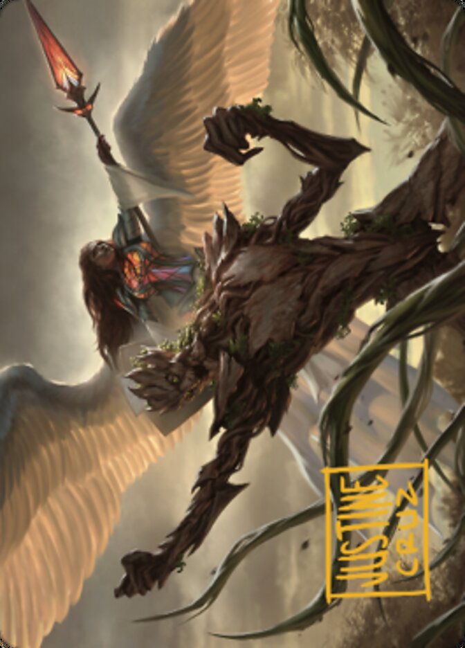 Strength of the Coalition Art Card (Gold-Stamped Signature) [Dominaria United Art Series] | Clutch Gaming