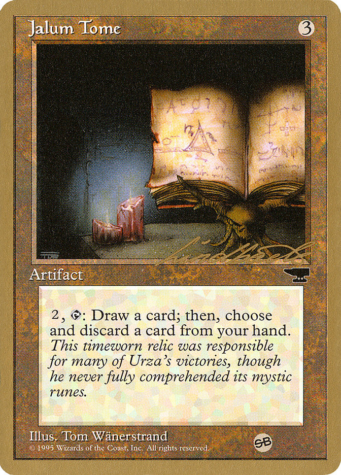 Jalum Tome (Leon Lindback) (SB) [Pro Tour Collector Set] | Clutch Gaming