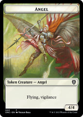 Soldier (008) // Angel Double-Sided Token [Phyrexia: All Will Be One Commander Tokens] | Clutch Gaming