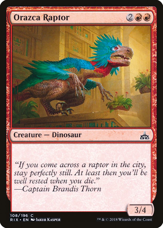 Orazca Raptor [Rivals of Ixalan] | Clutch Gaming