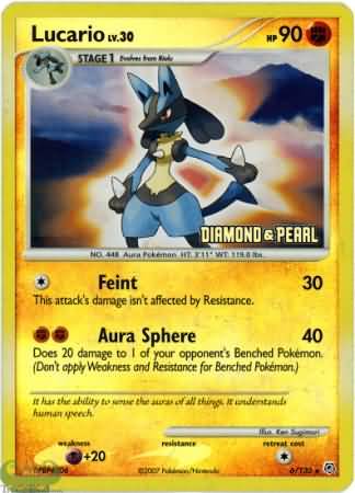 Lucario (6/130) [Burger King Promos: 2008 Collection] | Clutch Gaming