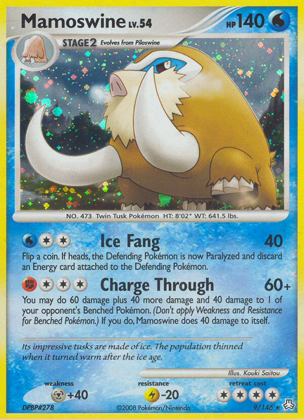 Mamoswine (9/146) [Diamond & Pearl: Legends Awakened] | Clutch Gaming