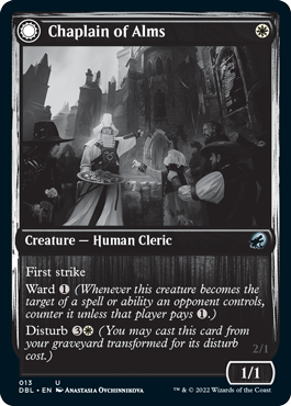 Chaplain of Alms // Chapel Shieldgeist [Innistrad: Double Feature] | Clutch Gaming