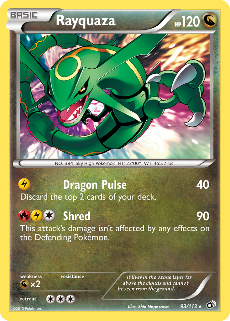 Rayquaza (93/113) [Black & White: Legendary Treasures] | Clutch Gaming