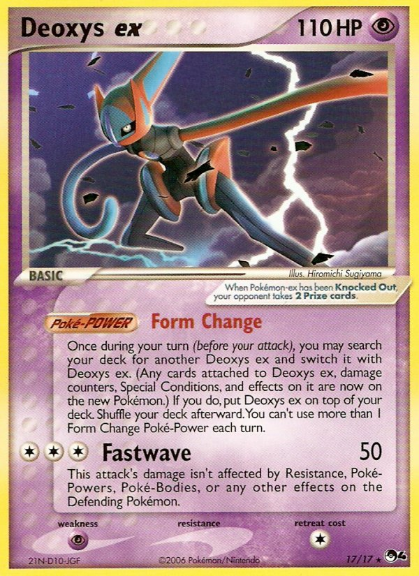 Deoxys ex (17/17) [POP Series 4] | Clutch Gaming