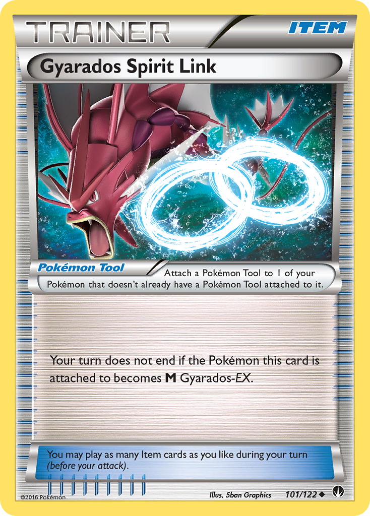 Gyarados Spirit Link (101/122) [XY: BREAKpoint] | Clutch Gaming