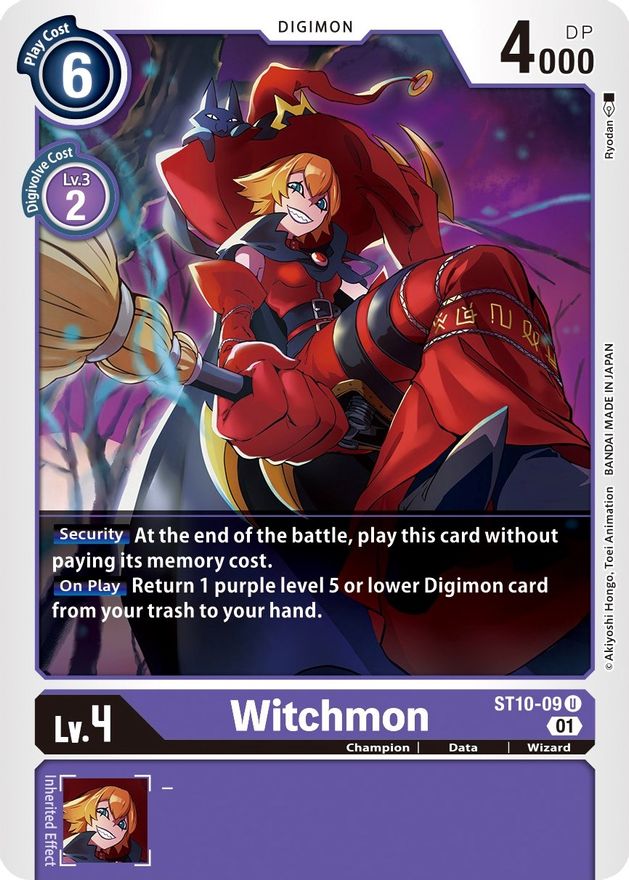 Witchmon [ST10-09] [Starter Deck: Parallel World Tactician] | Clutch Gaming