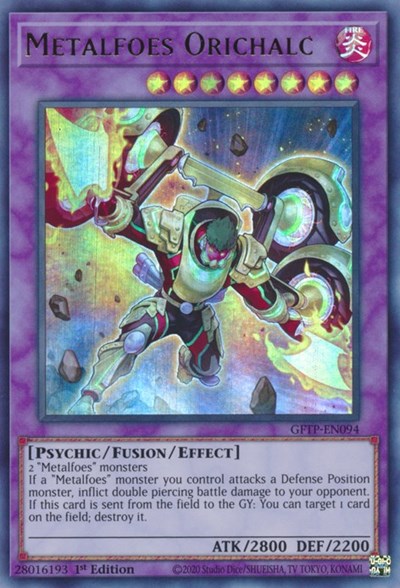 Metalfoes Orichalc [GFTP-EN094] Ultra Rare | Clutch Gaming