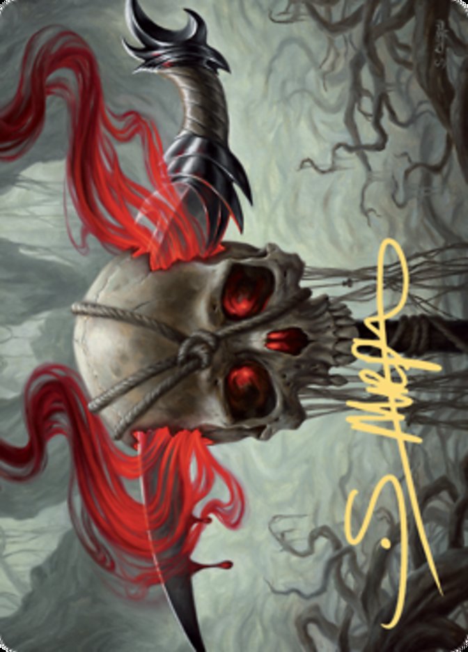 Mind Carver Art Card (Gold-Stamped Signature) [Zendikar Rising Art Series] | Clutch Gaming