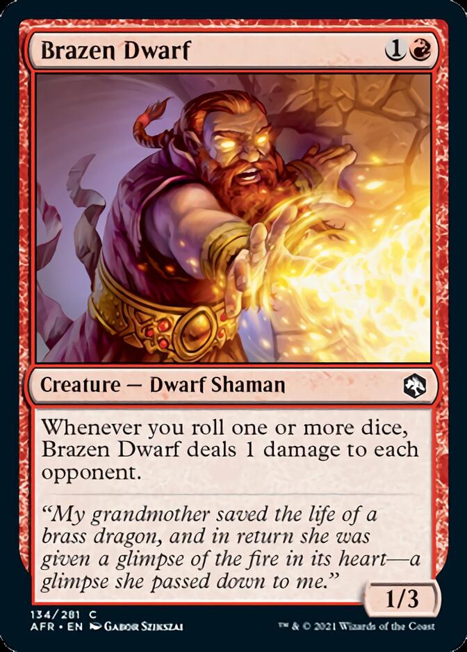 Brazen Dwarf [Dungeons & Dragons: Adventures in the Forgotten Realms] | Clutch Gaming