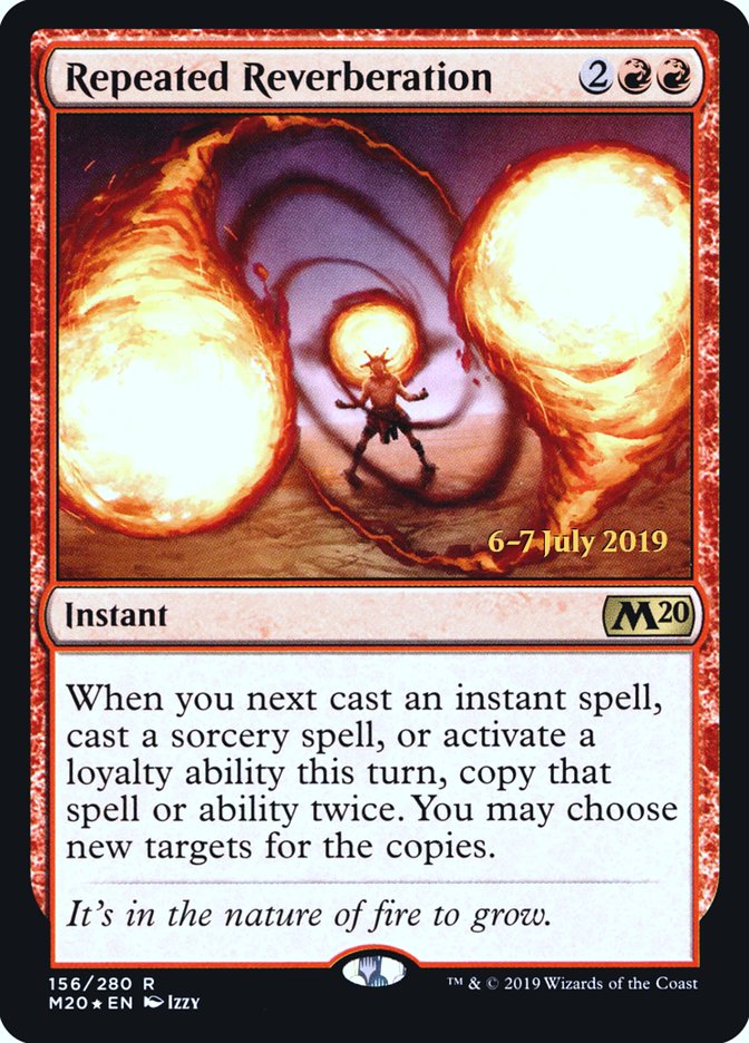 Repeated Reverberation [Core Set 2020 Prerelease Promos] | Clutch Gaming