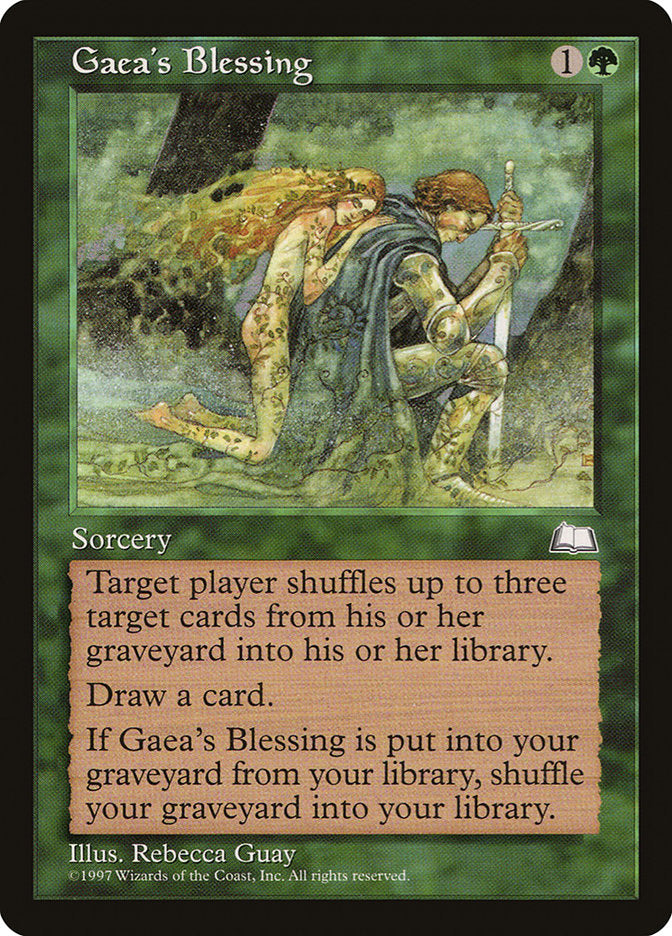 Gaea's Blessing [Weatherlight] | Clutch Gaming