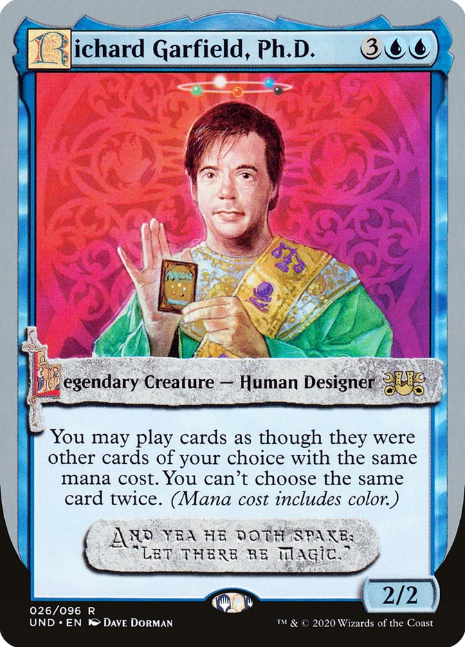 Richard Garfield, Ph.D. [Unsanctioned] | Clutch Gaming