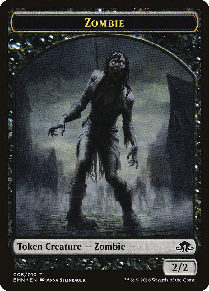 Zombie Token (005/010) [Eldritch Moon Tokens] | Clutch Gaming