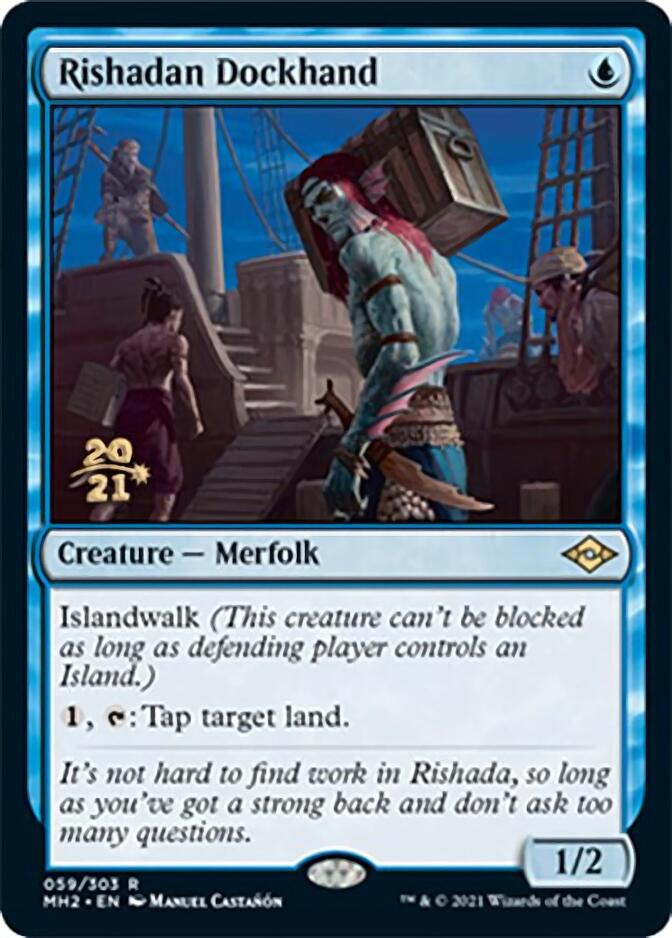 Rishadan Dockhand [Modern Horizons 2 Prerelease Promos] | Clutch Gaming