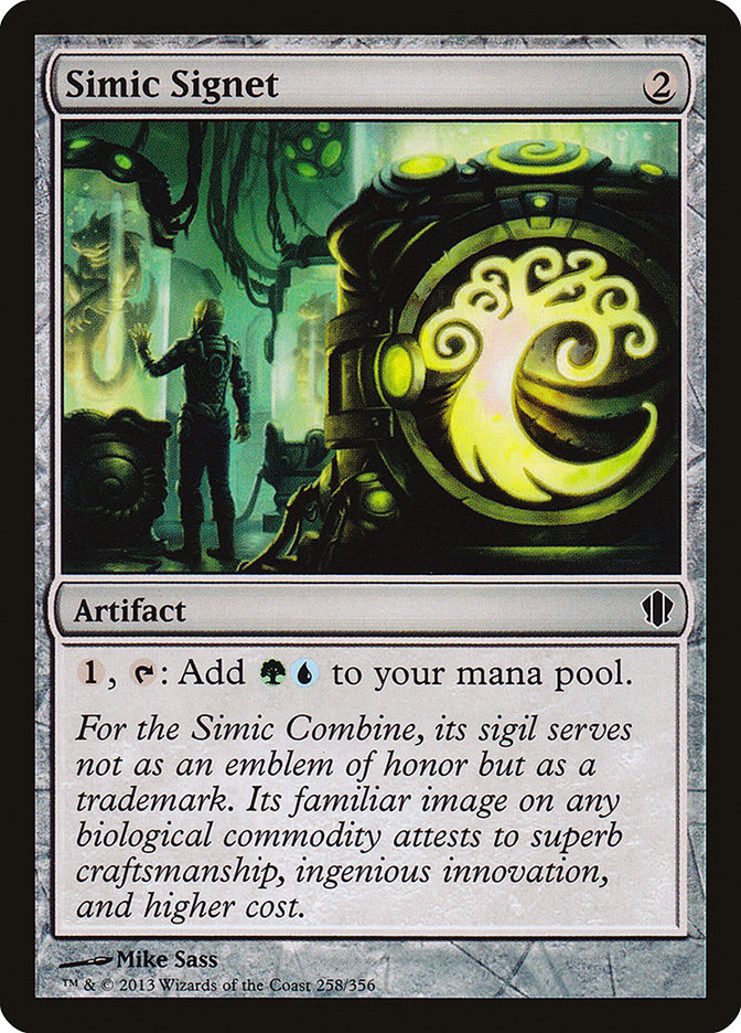 Simic Signet [Commander 2013] | Clutch Gaming