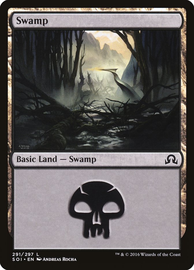 Swamp (291) [Shadows over Innistrad] | Clutch Gaming