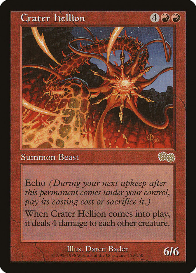 Crater Hellion [Urza's Saga] | Clutch Gaming