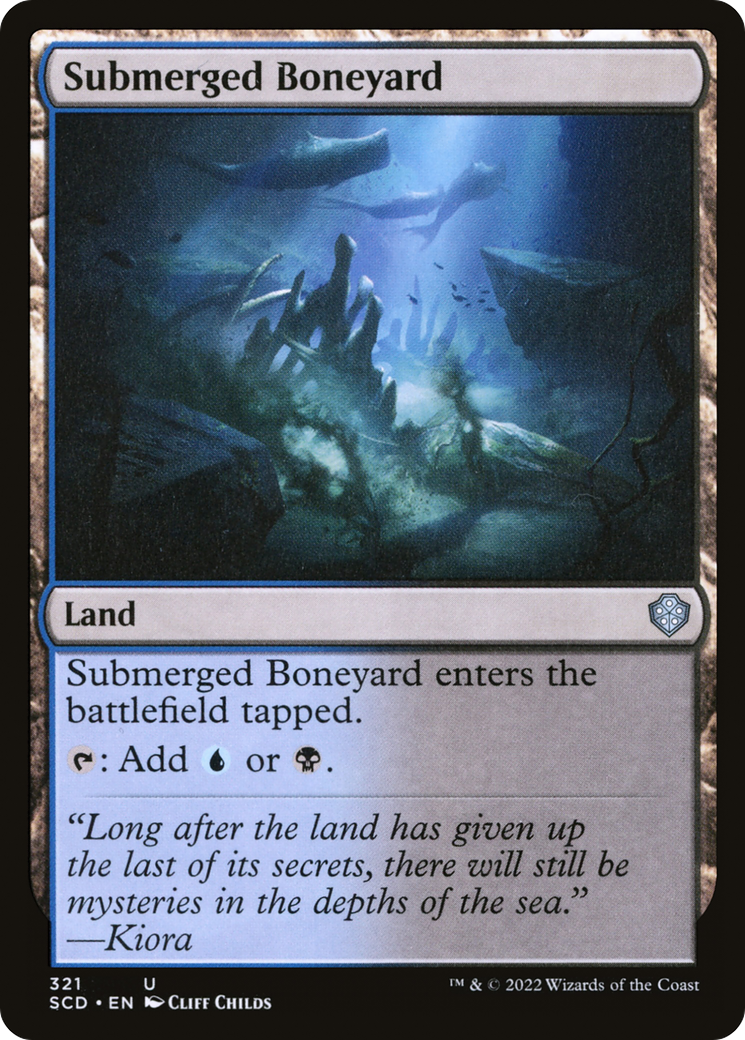 Submerged Boneyard [Starter Commander Decks] | Clutch Gaming