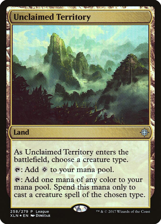 Unclaimed Territory (League) [Ixalan Promos] | Clutch Gaming