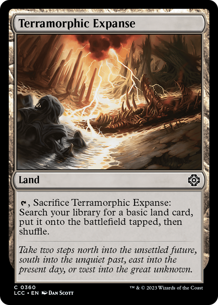 Terramorphic Expanse [The Lost Caverns of Ixalan Commander] | Clutch Gaming