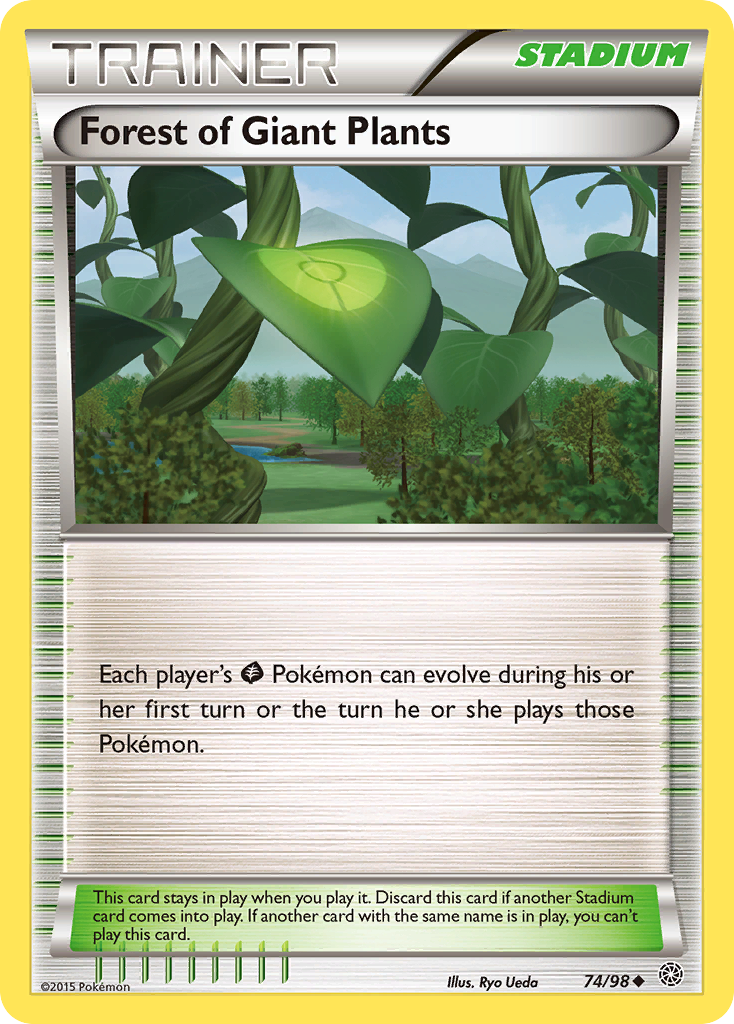 Forest of Giant Plants (74/98) [XY: Ancient Origins] | Clutch Gaming