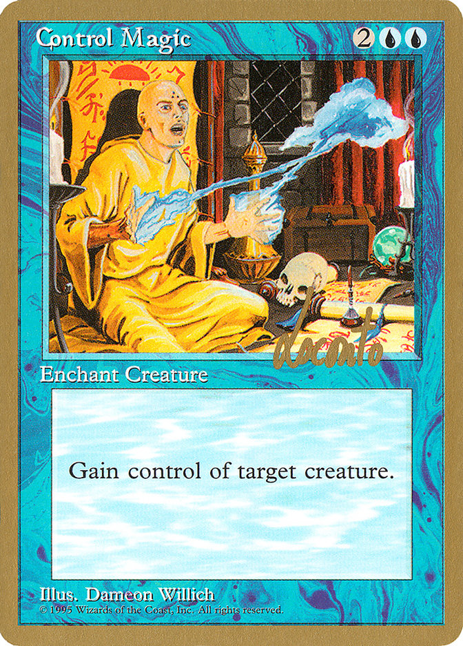 Control Magic (Michael Loconto) [Pro Tour Collector Set] | Clutch Gaming