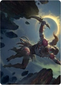 Nighthawk Scavenger Art Card [Zendikar Rising Art Series] | Clutch Gaming
