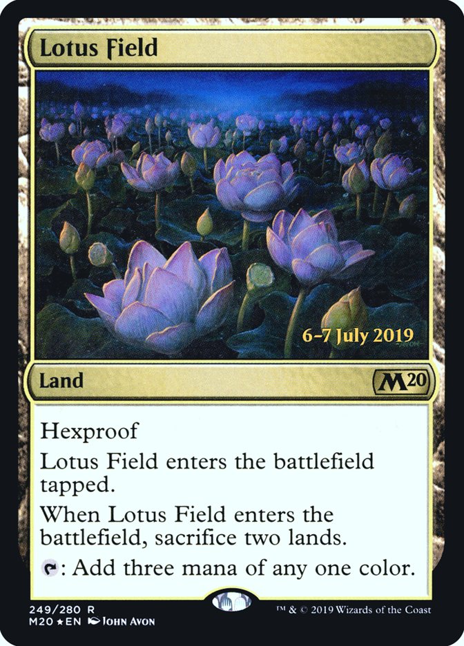 Lotus Field [Core Set 2020 Prerelease Promos] | Clutch Gaming