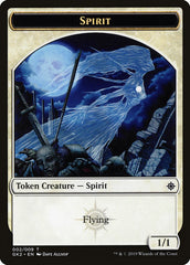 Spirit (002) // Spirit (010) Double-Sided Token [Ravnica Allegiance Guild Kit Tokens] | Clutch Gaming