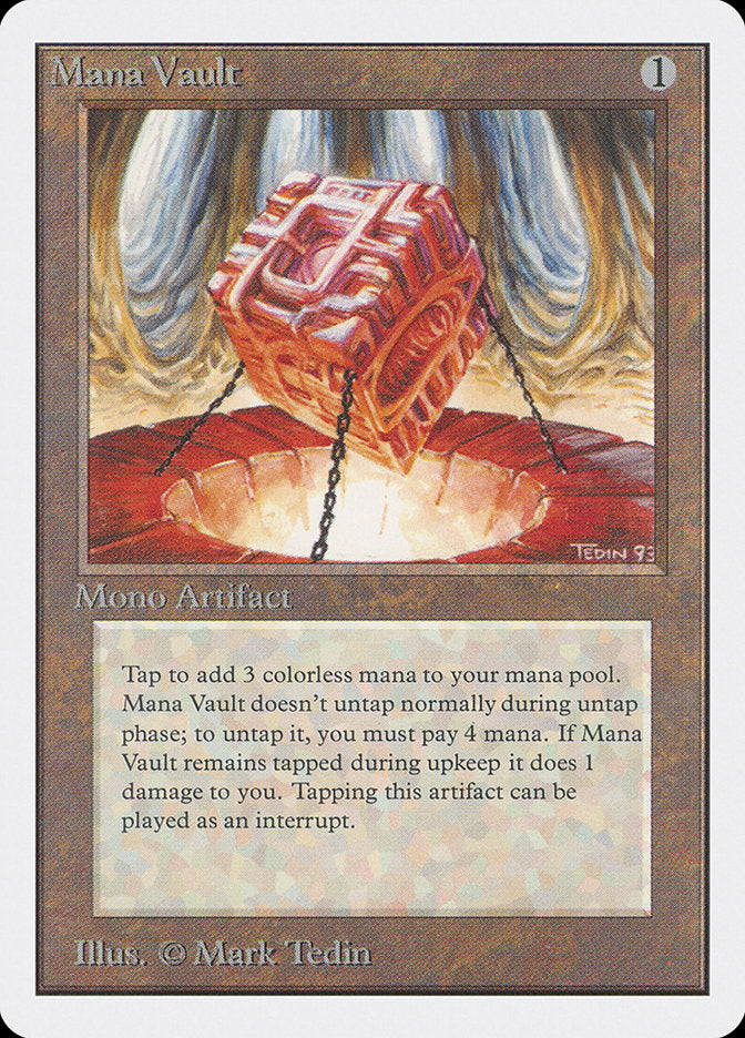 Mana Vault [Unlimited Edition] | Clutch Gaming