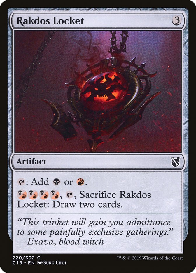 Rakdos Locket [Commander 2019] | Clutch Gaming