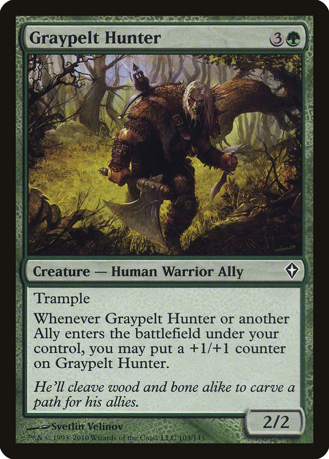 Graypelt Hunter [Worldwake] | Clutch Gaming