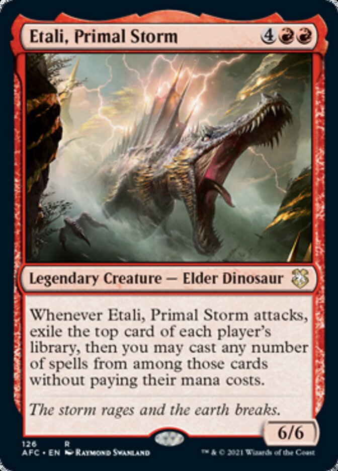 Etali, Primal Storm [Dungeons & Dragons: Adventures in the Forgotten Realms Commander] | Clutch Gaming