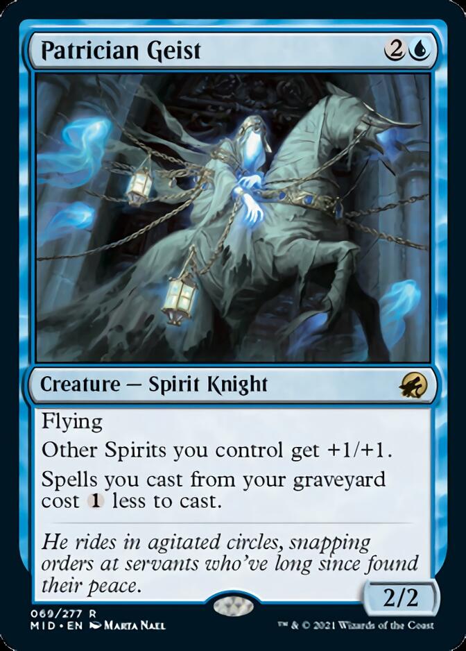 Patrician Geist [Innistrad: Midnight Hunt] | Clutch Gaming