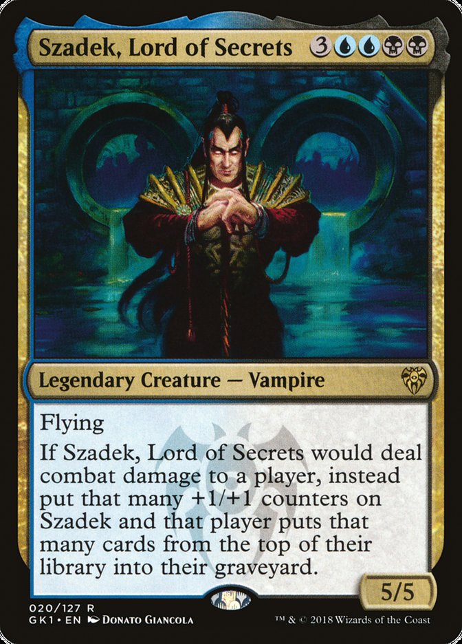 Szadek, Lord of Secrets [Guilds of Ravnica Guild Kit] | Clutch Gaming