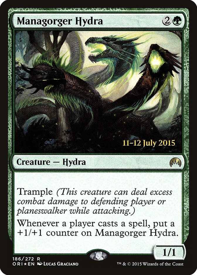 Managorger Hydra [Magic Origins Prerelease Promos] | Clutch Gaming