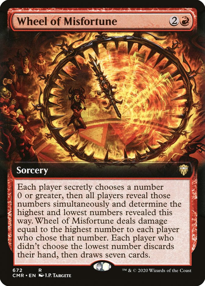 Wheel of Misfortune (Extended Art) [Commander Legends] | Clutch Gaming