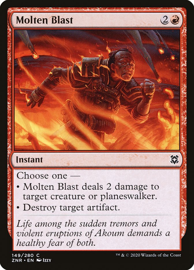 Molten Blast [Zendikar Rising] | Clutch Gaming