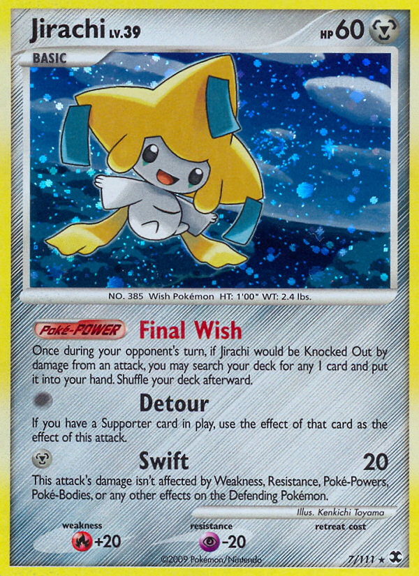 Jirachi (7/111) [Platinum: Rising Rivals] | Clutch Gaming