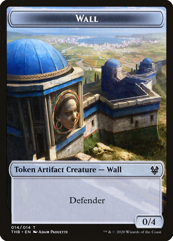 Wall Token [Theros Beyond Death Tokens] | Clutch Gaming