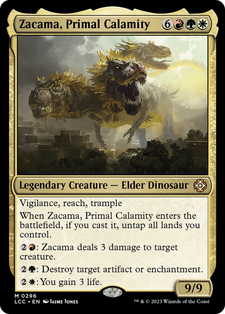 Zacama, Primal Calamity [The Lost Caverns of Ixalan Commander] | Clutch Gaming