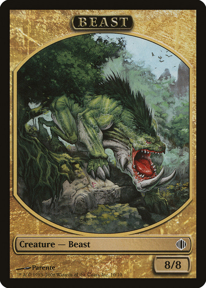 Beast Token [Shards of Alara Tokens] | Clutch Gaming