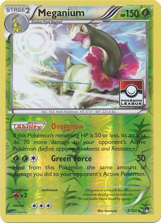 Meganium (3/122) (League Promo) [XY: BREAKpoint] | Clutch Gaming