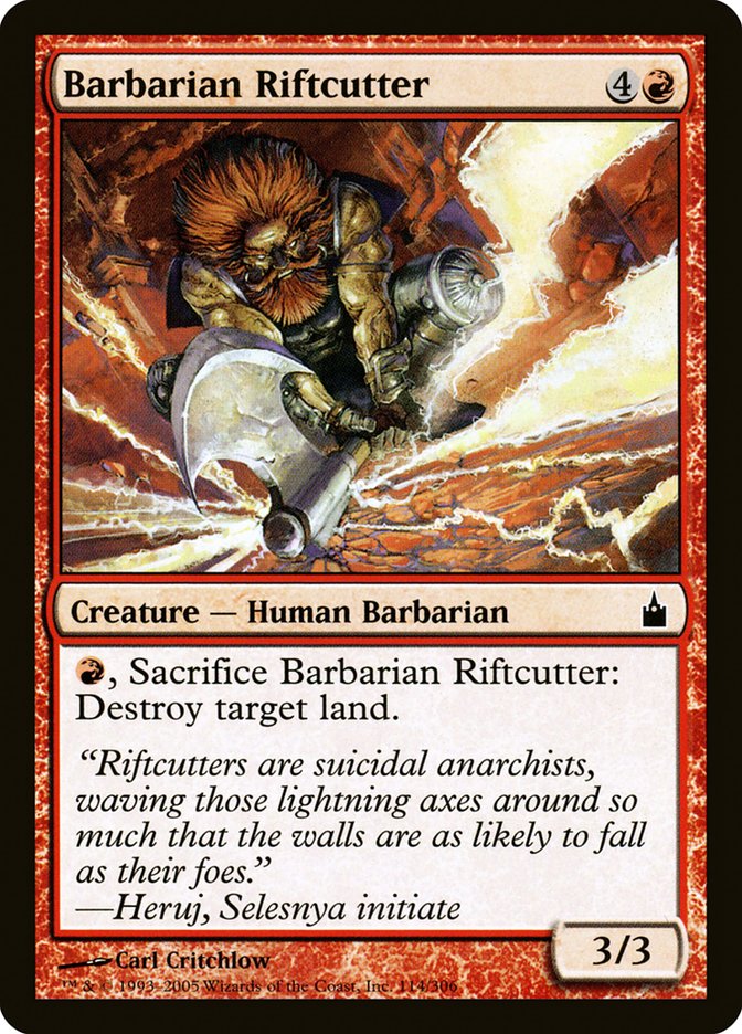 Barbarian Riftcutter [Ravnica: City of Guilds] | Clutch Gaming