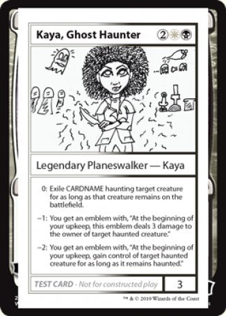 Kaya, Ghost Haunter (2021 Edition) [Mystery Booster Playtest Cards] | Clutch Gaming