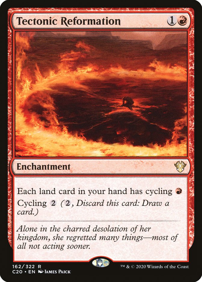 Tectonic Reformation [Commander 2020] | Clutch Gaming