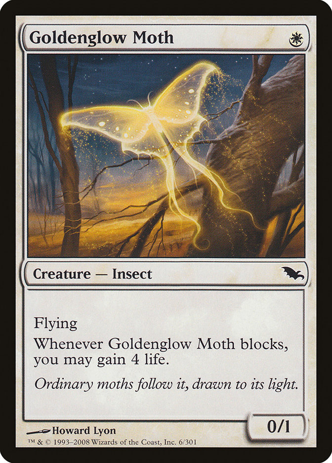 Goldenglow Moth [Shadowmoor] | Clutch Gaming